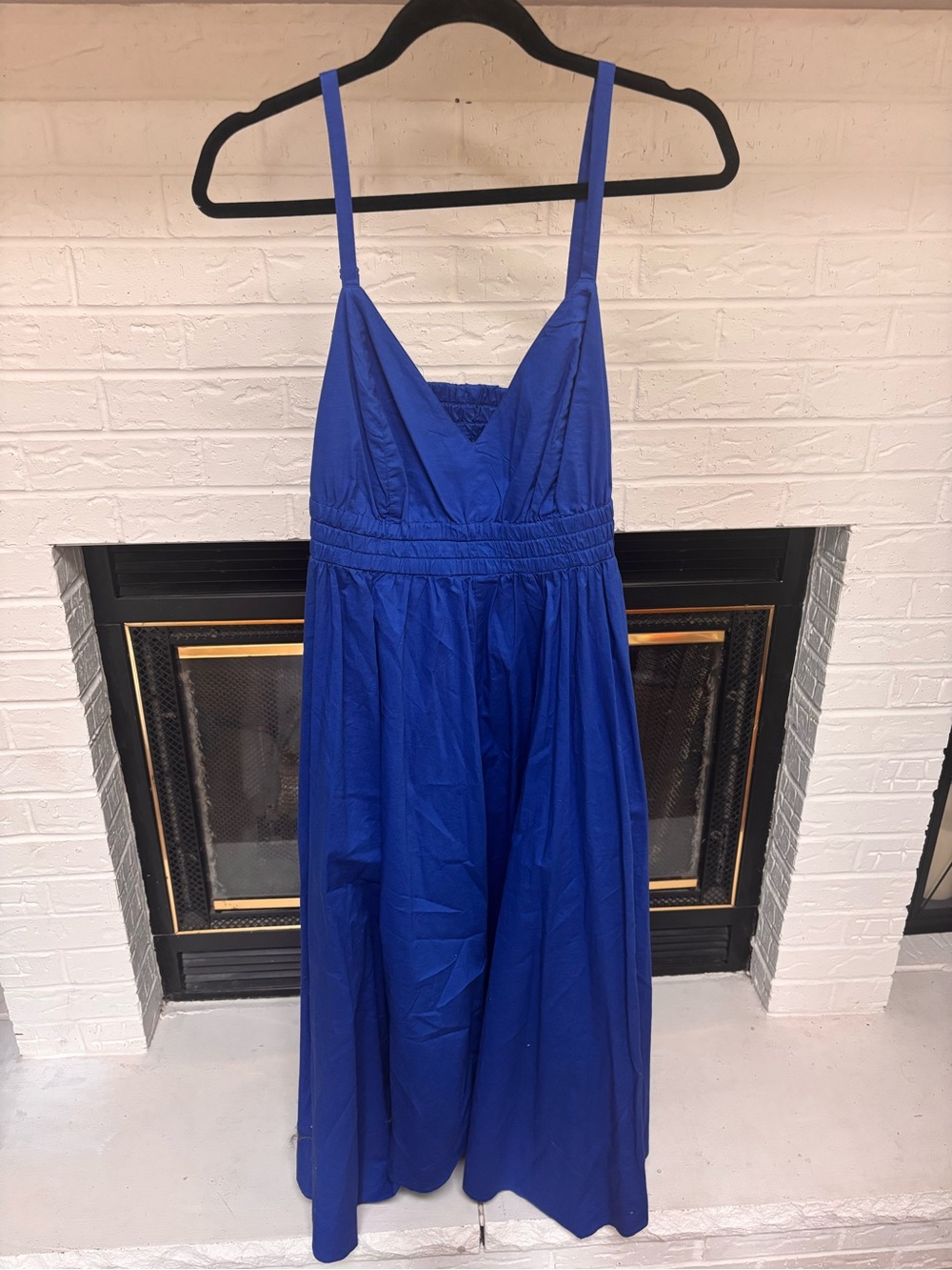 Old Navy Royal Blue Maxi Sundress with Spaghetti Straps